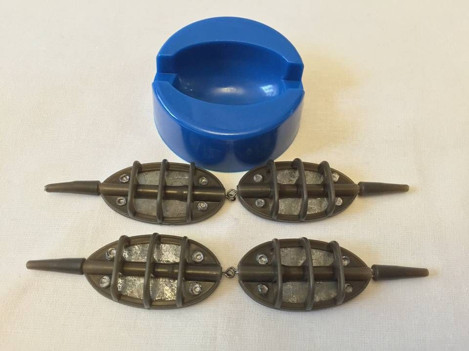 Groundbait Method Mix Bait Mixing Bowl With 4 Method Feeder Set Carp